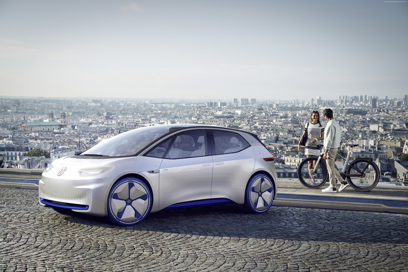 4K, CES 2017, concept, Volkswagen I.D.