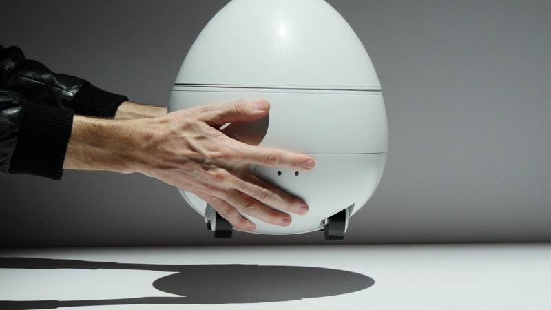 home robot, CES 2017, Panasonic companion robot egg, 2K