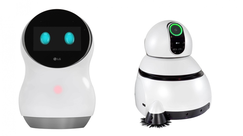 4K, LG Hub Robot, LG Cleaning Robot, best robots, CES 2017