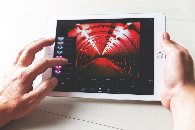 graphical user interface, computer, human Hand, personal perspective, photo, iPad, edits, app, finance, technology, hand, device screen, business, close-up