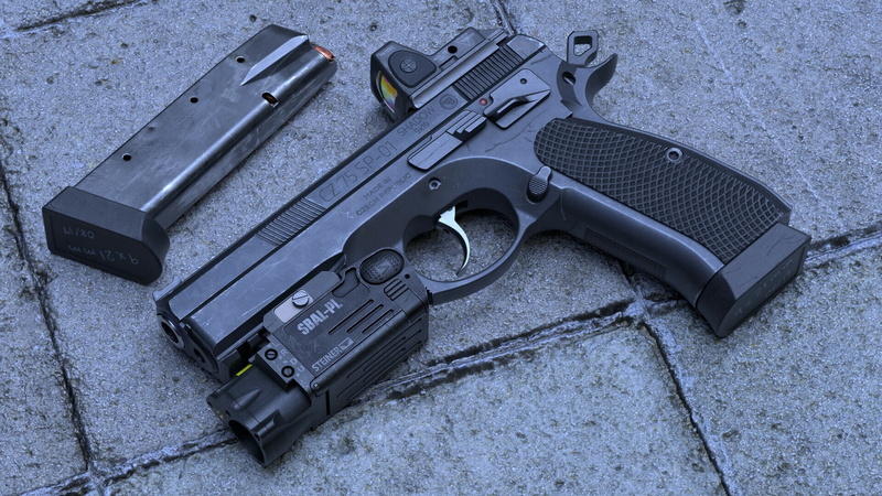 1080P, pistol, gun, cz 75 sp-01 Shadow, cz 75, weapon, FS 75 SP-01 Shadow, weapons