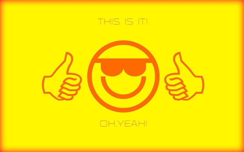 smiley, 720P, Thumbs Up
