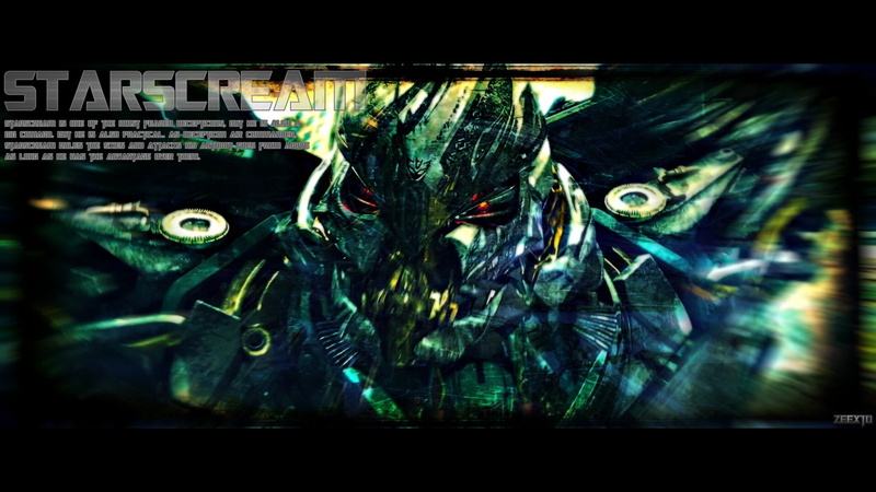 starscream, transformers, dark, robots, moon, 1080P