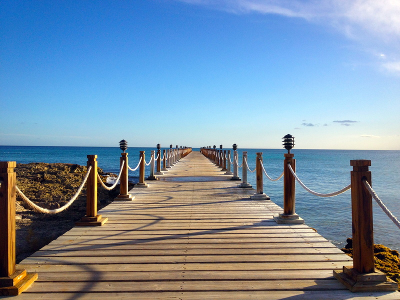 jetty, beach, onto, blue, the way forward, 2K, coastline, beauty in nature, vacations, outdoors, horizon, long, horizon over water, wood paneling, pier