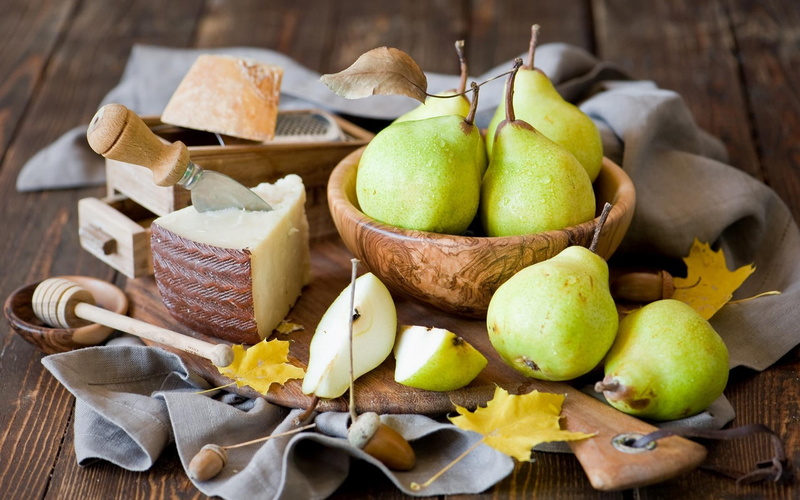 cheese, pears, photography, 1920x1200, green, fruit, 1080P, pear