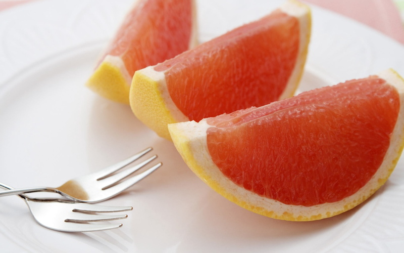 citrus Fruit, slice, nature, table knife, healthy Eating, ripe, dessert, breakfast, refreshment, three, grapefruit, orange, studio shot, orange Color, gourmet