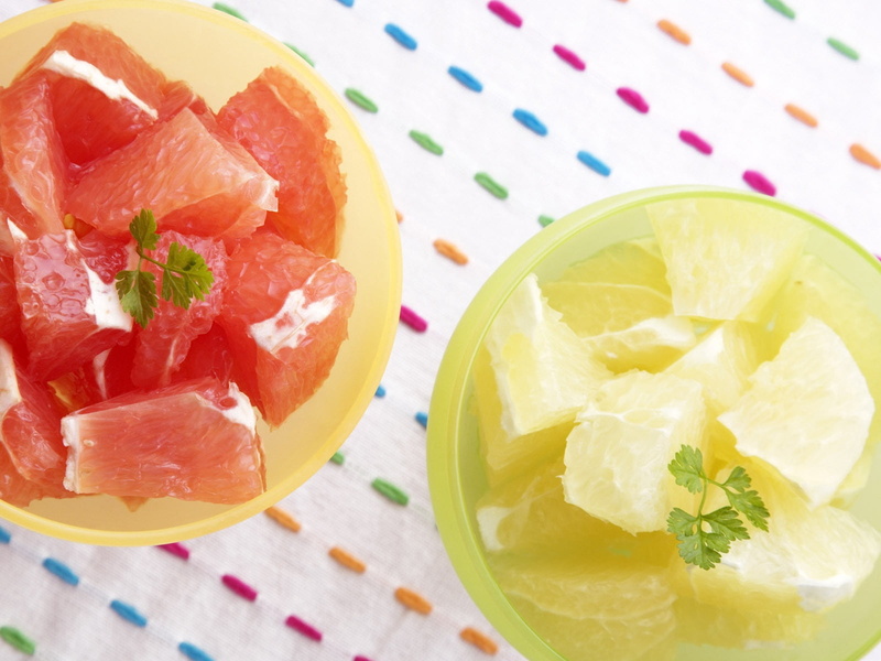 ready-to-eat, wellbeing, slices, still life, drinking glass, herb, healthy eating, cocktail, food, grapefruit, drink, tablecloth, ripe, citrus fruit, close-up