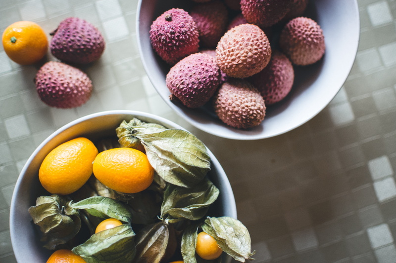 indoors, freshness, lychee, no People, wellbeing, ripe, fruit, close up, organic, berry fruit, orange color, food And Drink, high angle view, 5K, healthy