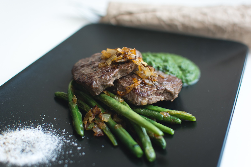 sauce, Steak, asparagus, 5K