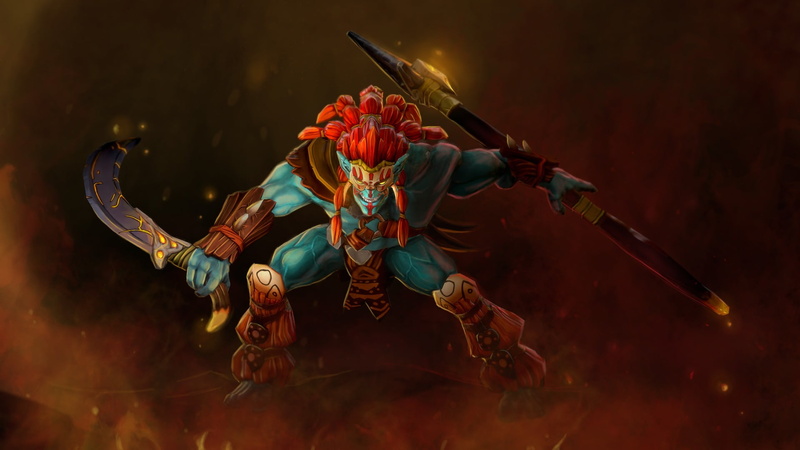 weapons, human representation, 1080P, smoke - physical structure, creativity, craft, Sacred Warrior, music, night, warrior, Troll, indoors, multi colored