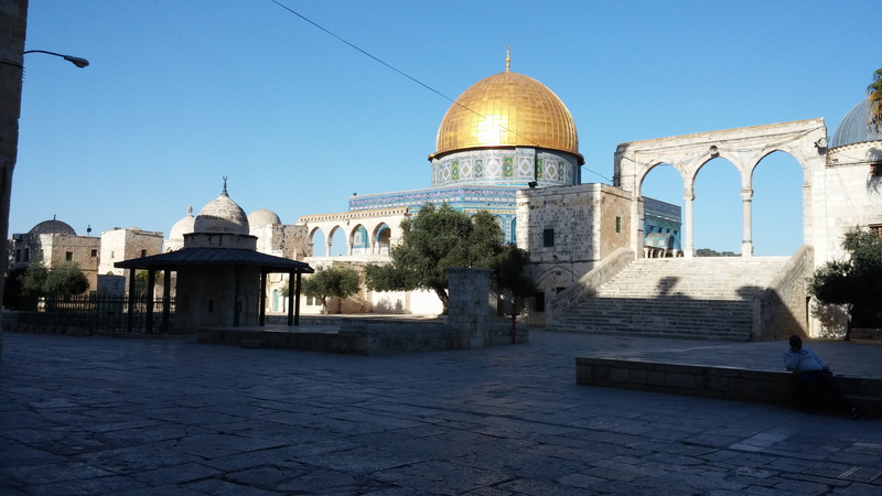 place of worship, building, clear sky, travel, 4K, travel destinations, parts, dome, jerusalem, sky, city, spirituality, architecture, belief, the past