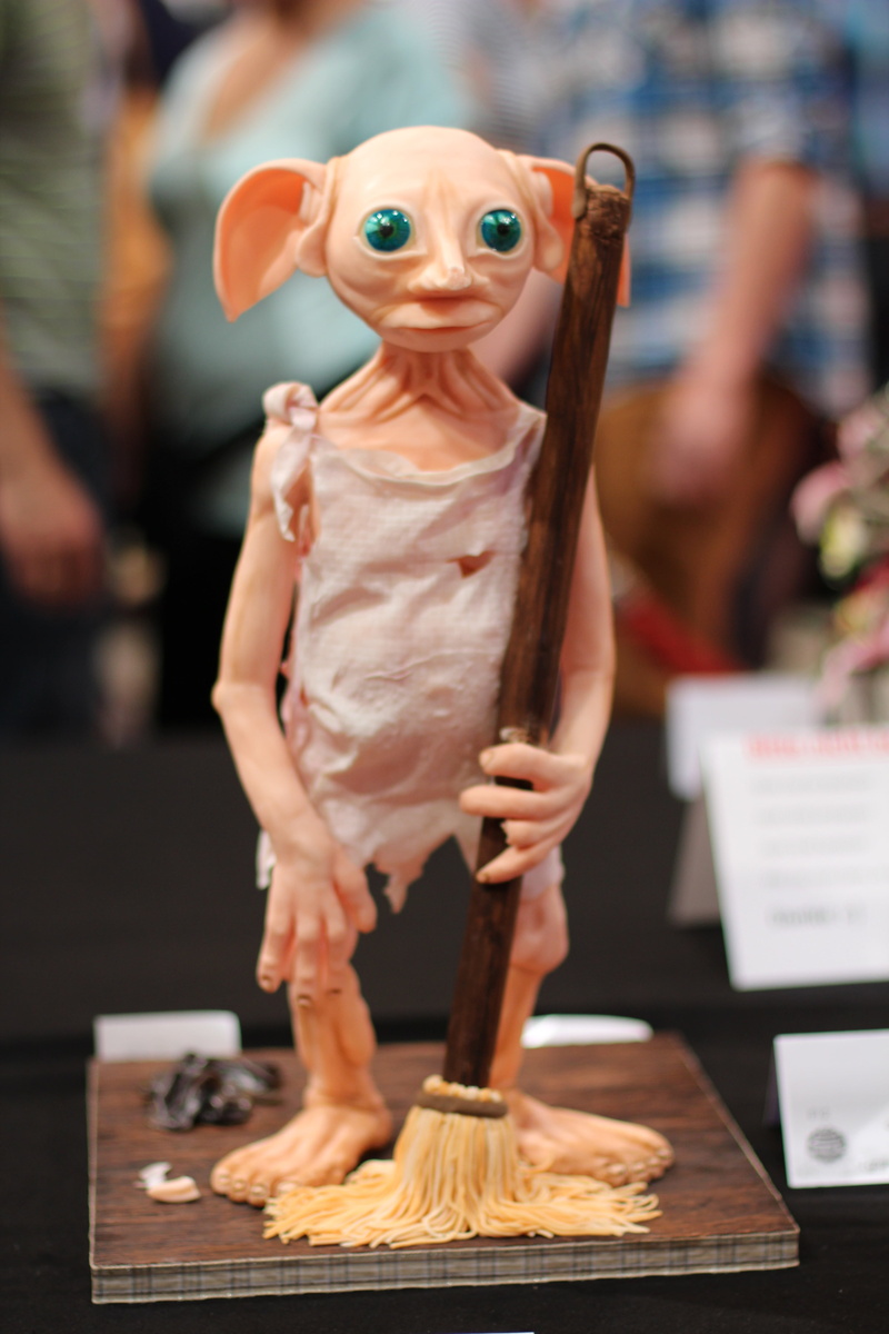 harry potter, day, indoors, 5K, marzipan, dobby, table, food and drink, art and craft, focus on foreground, wood - material, sock, selective focus, creativity