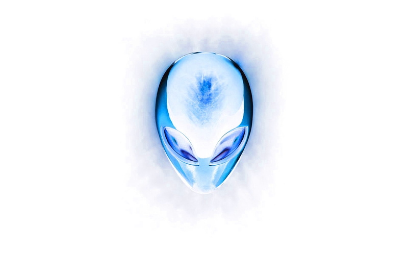 head, clip, 1080P, Technology, art, alien, Alienware