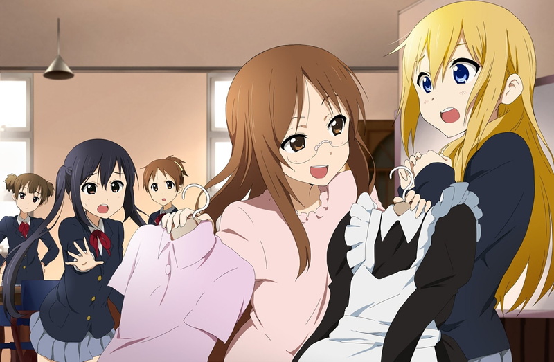 Ui Hirasawa, Anime, Jun Suzuki, Azusa Nakano, Sawako Yamanaka, 1080P, K-ON!, Sumire Saitō