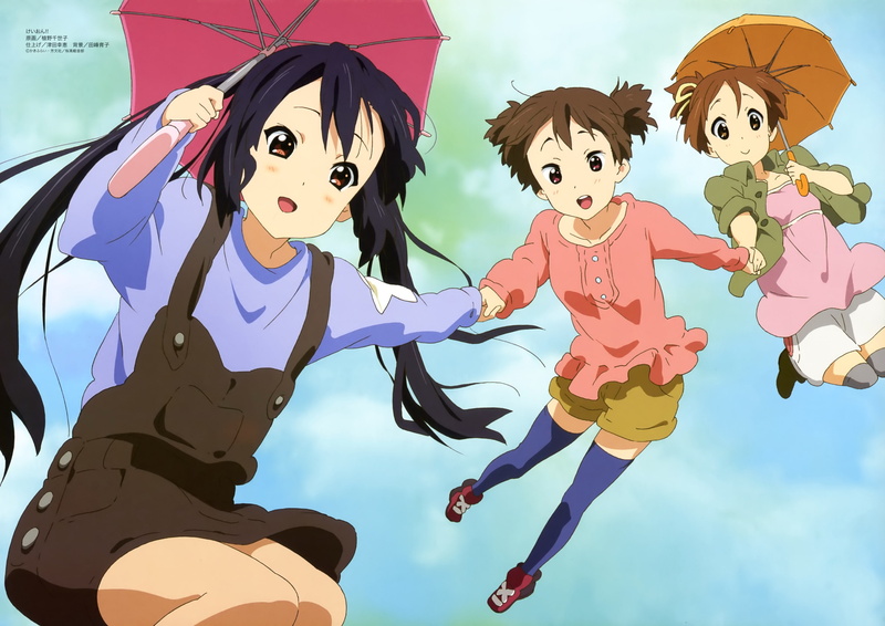x, nakano, kon, Hirasawa Ui, jun, motorcycles, hirasawa, K-ON!, suzuki, azusa, hd, art, ui, 2K