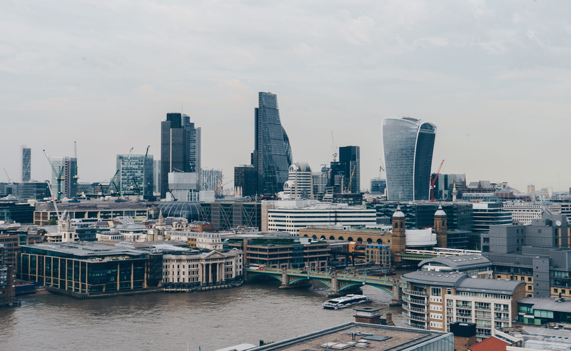 tower, city, urban skyline, cityscape, residential district, office, buildings, office building exterior, storm, gherkin, crowd, tall - high, meterology
