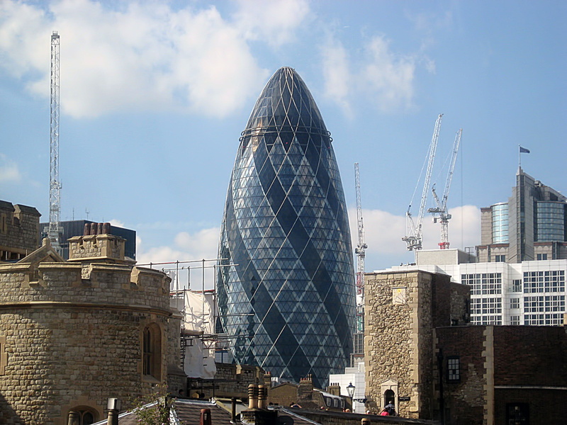 day, tower, building exterior, office building exterior, modern, london, art and craft, sky, english, outdoors, built structure, building, 2K, architecture
