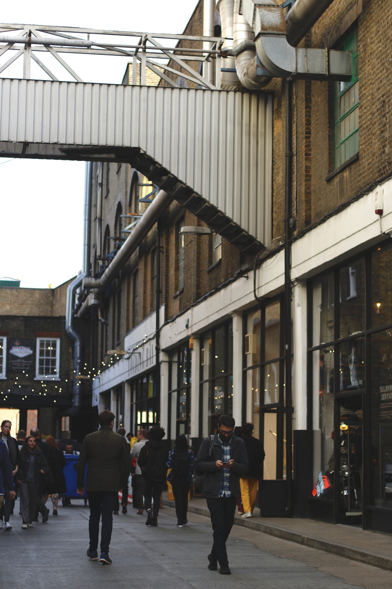 walking, building exterior, police, oldschool, man, london, street, human, people, city, lifestyles, person, full length, real people, walk, brick lane