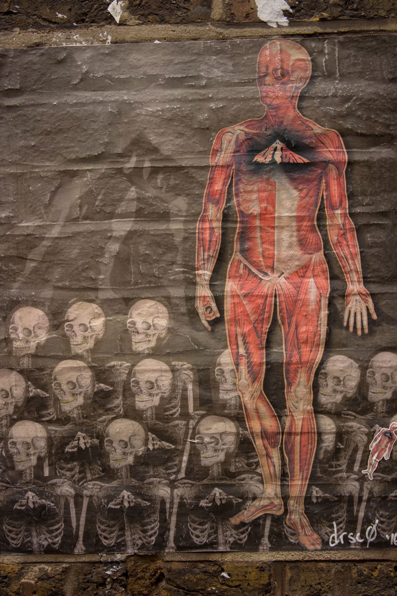human representation, Shoreditch, 5K, Eastend, street art, sculpture, art, wall - building feature, ancient civilization, senior men, adult, art and craft