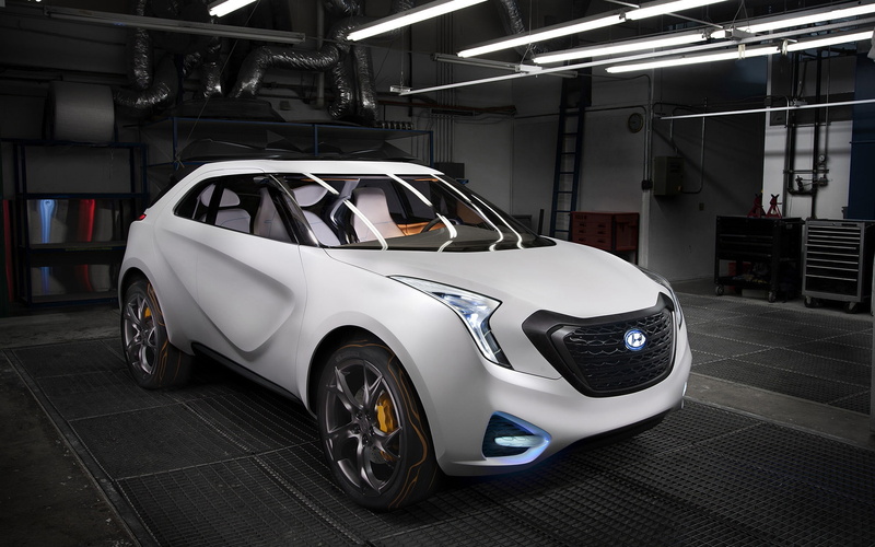 hyundai, Hyundai Concept, curb, crossover, 1080P, concept
