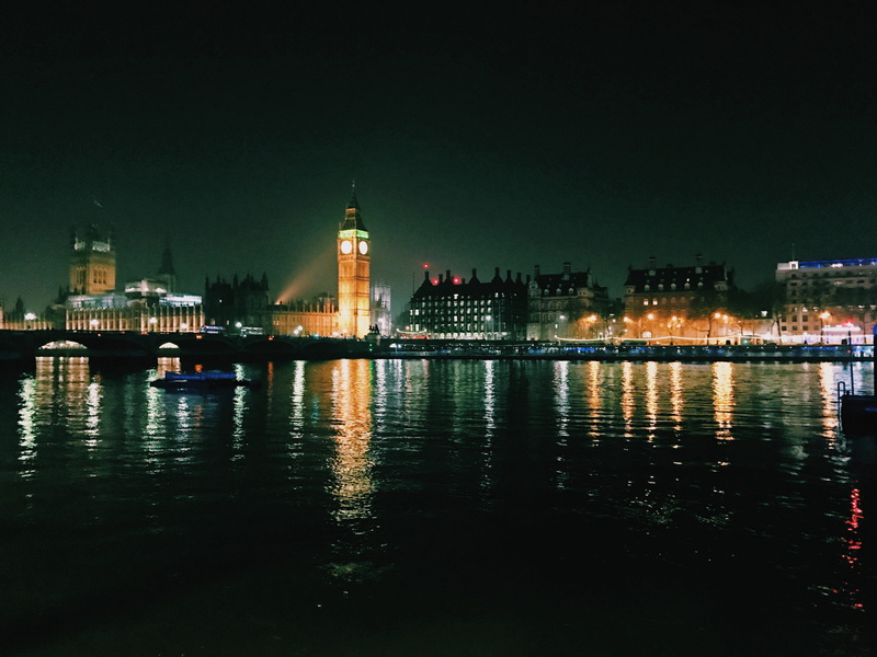 waterfront, no people, sky, city, 4K, nature, london, big ben, uk, lights, united kingdom, built structure, thames river, architecture, travel, river