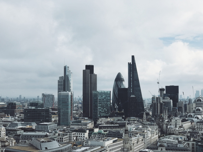 daytime, sky, settlement, modern, london, financial district, metropolitan, skyline, outdoors, cityscape, cloud - sky, tall - high, tower, nature, aerial