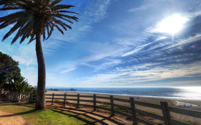 scenics - nature, beauty In Nature, coast, travel Locations, landscape, sky, tropical Climate, wind, nature, scenics, horizon, blue, island, land, sea