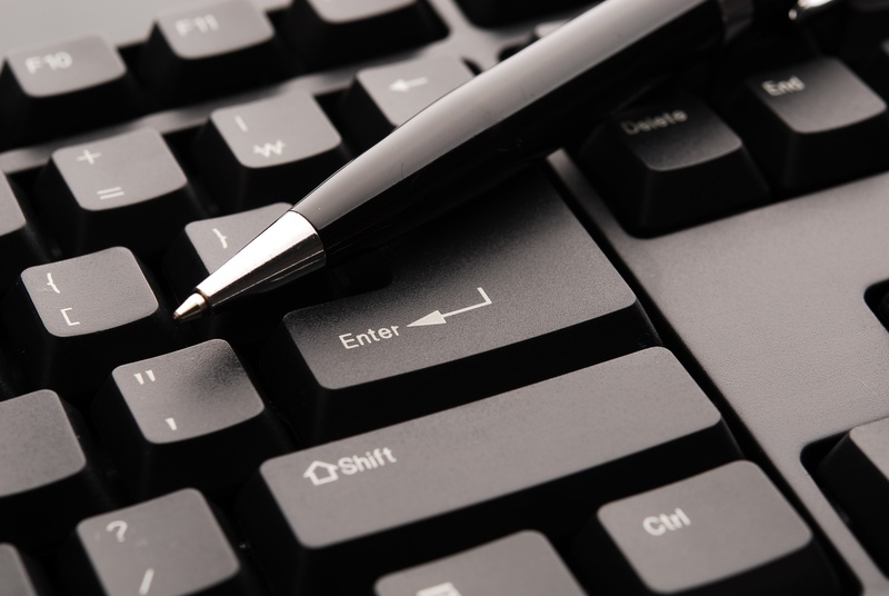 black, close-up, western script, no people, plan, communication, wireless technology, internet, data, online, selective focus, the business, pen, high angle view