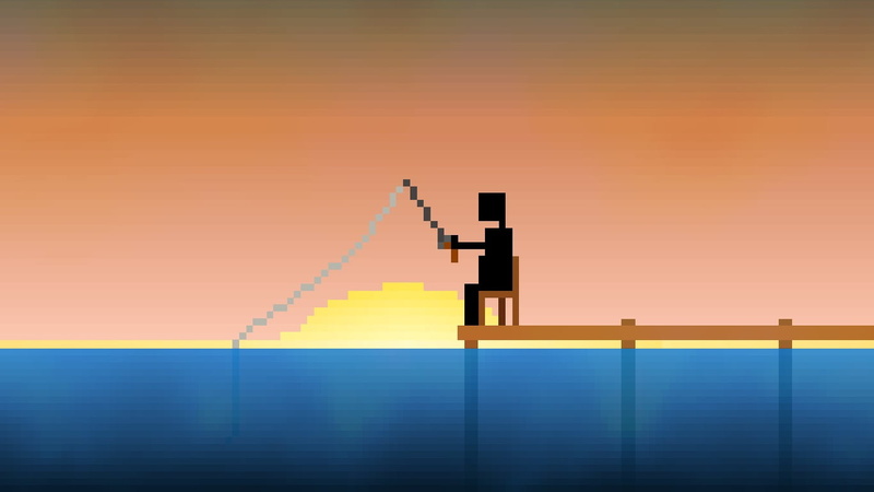 pixels, vapor trail, artwork, copy space, outdoors, sea, reflection, built structure, 720P, orange color, cloud - sky, sitting, silhouette, sketch, industry