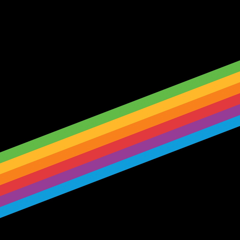 close-up, abstract, no people, multi colored, indoors, fluorescent light, striped, dark, copy space, studio shot, glowing, light - natural phenomenon, neon