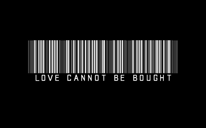 bought, barcode, love, Bw, black, 1080P