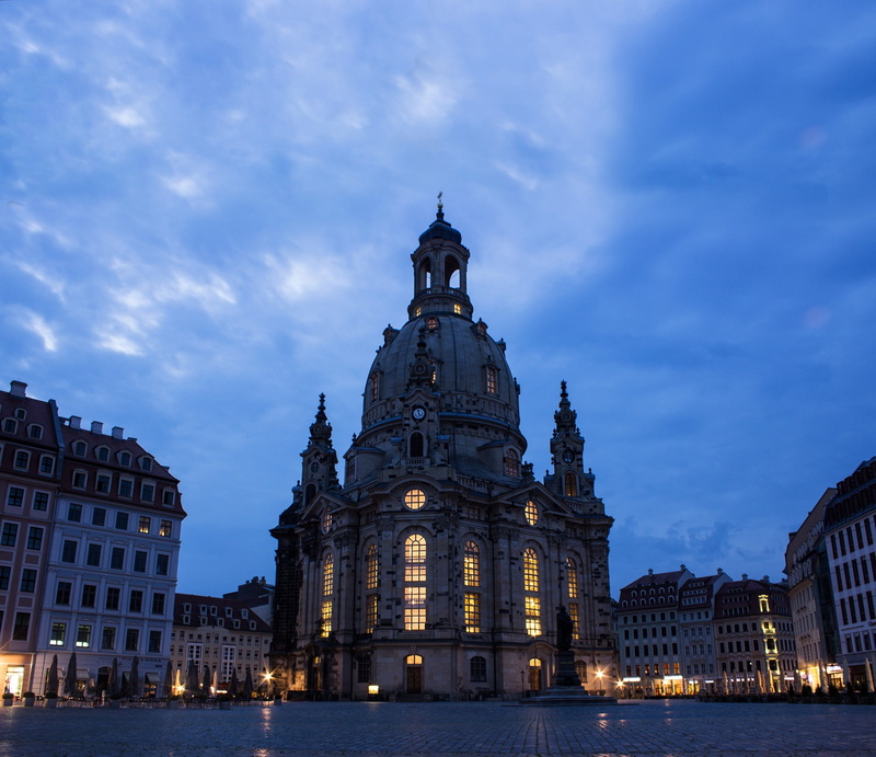 the past, frauenkirche dresden, nature, built structure, cloud - sky, illuminated, outdoors, religion, city, church, building exterior, government, dresden