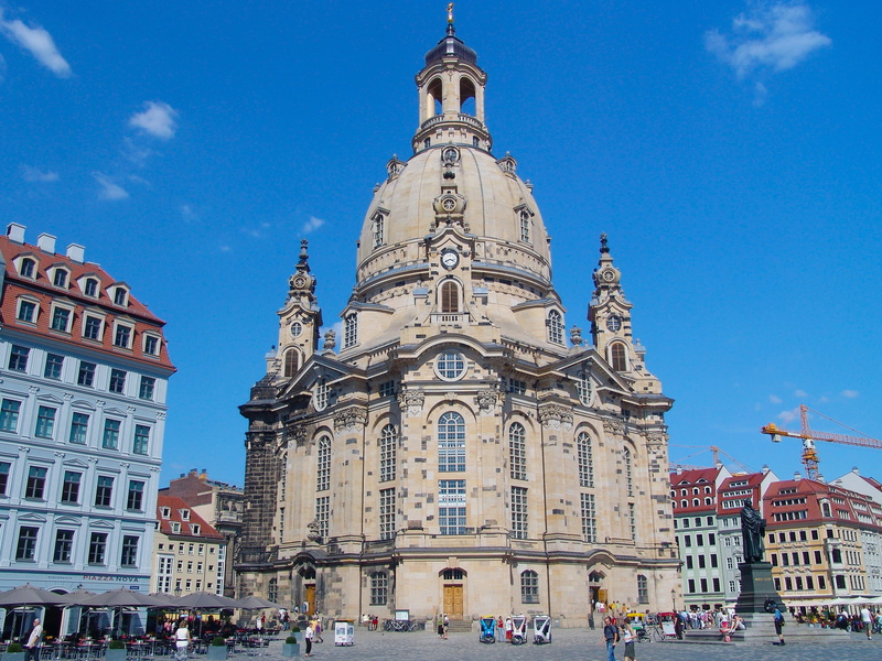 germany, building exterior, old town, landmark, belief, outdoors, religion, dresden, place of worship, the past, travel, nature, history, church, spirituality