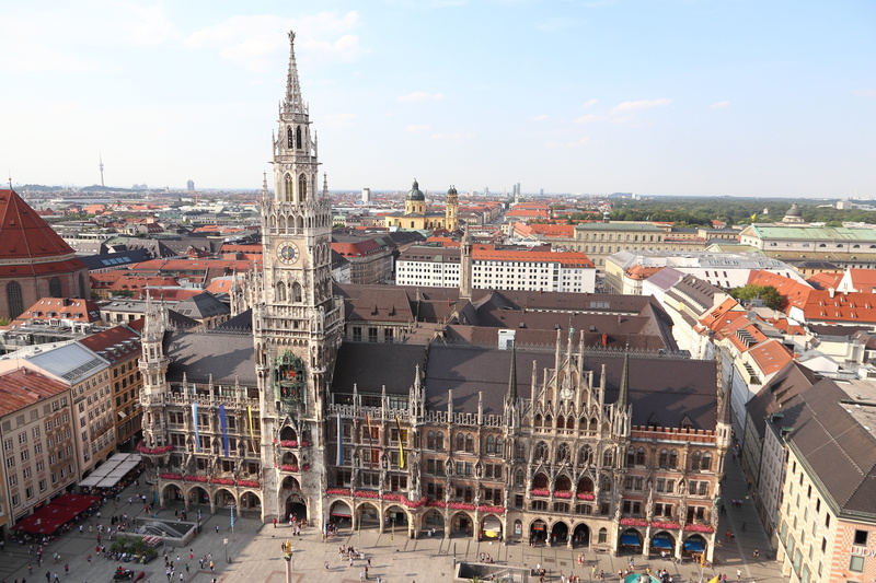 religion, crowd, architecture, marienplatz, place of worship, historically, munich, tourism, travel destinations, building, gothic, 5K, residential district
