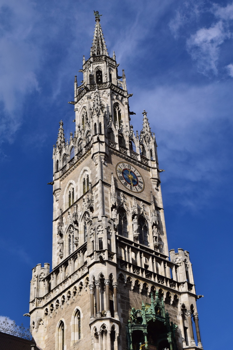 historically, nature, church, tourism, famous Place, building, Town Hall, outdoors, germany, bavaria, tower, facade, built Structure, clock, sky, day, history