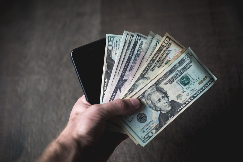Hands, 4K, buying, giving, indoors, Money, making money, one person, Bank, dollar sign, close-up, photo, men, human hand, adult, business, Phones and Cases