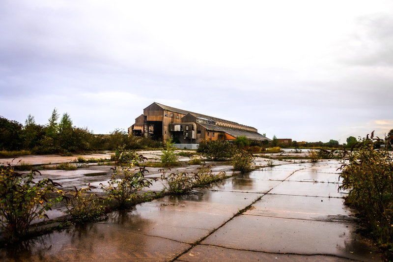 derelict, old, built structure, shut, ruined, closed, cloud - sky, architecture, building exterior, building, water, river, neglected, brick, aging, company