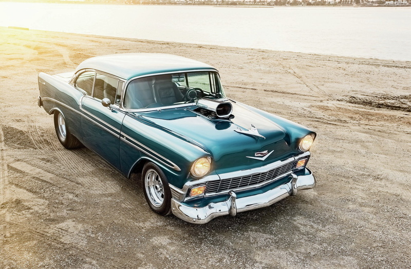 usa, streetrod, dragster, 1956, chevrolet, hot, drag, chevy, bel, belair, sedan, door, 1080P, rod, street, 210, two, hotrod, rodder, air