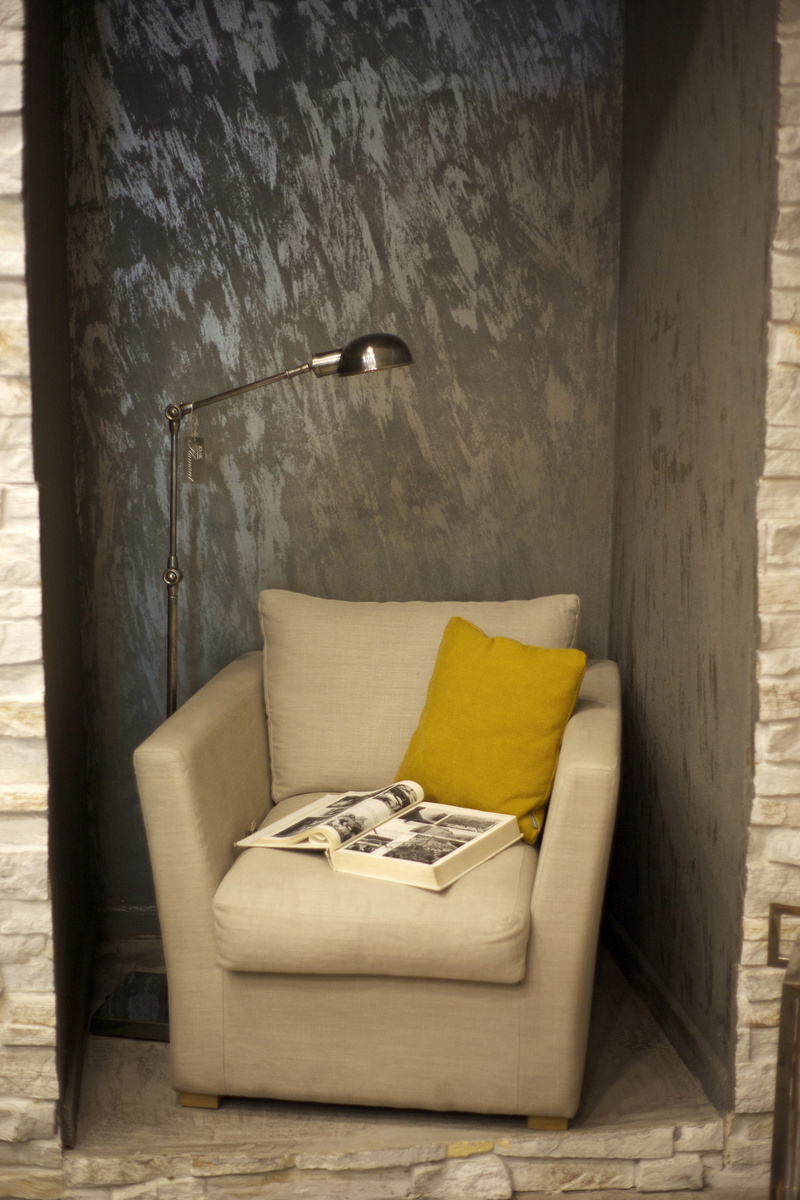 design, comfortable, compliance, living room, couch, inner, decor, seating, home interior, decoration, publication, 5K, day, wood, electric lamp, wall - building feature