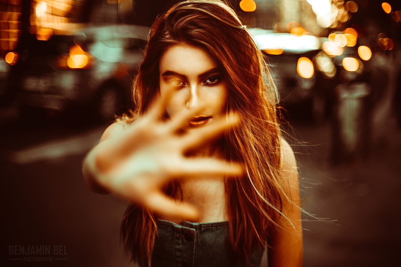 1080P, beauty, beautiful woman, dark eyes, street, bare shoulders, beautiful people, emotion, looking at camera, tanned, brunette, city life, bokeh, young women