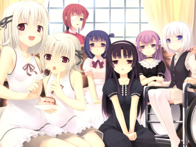 tenshi no hane wo fumanaide, girls, store, retail, no people, in a row, look, art and craft, anime, shopping, side by side, much, sale, retail display