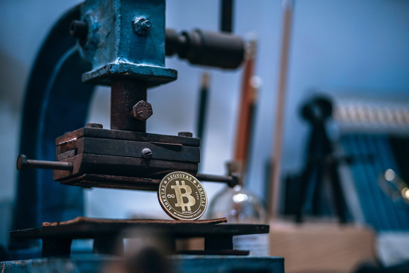 manufacturing equipment, craftsman, machine, plated, gold, equipment, bitcoin, metal, machinery, still life, clock, technology, hanging, worth, close-up