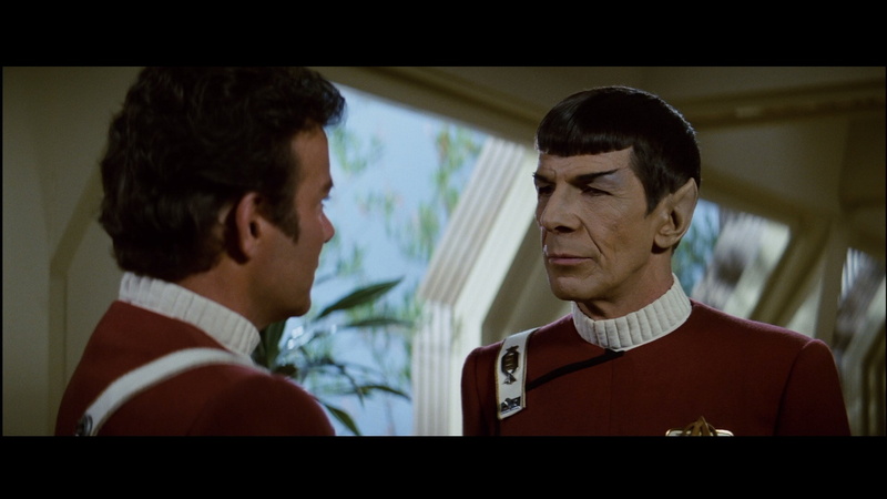 headshot, two people, rear view, young adult, 1080P, business, focus on foreground, indoors, mid adult men, couple - relationship, star trek ii the wrath of khan