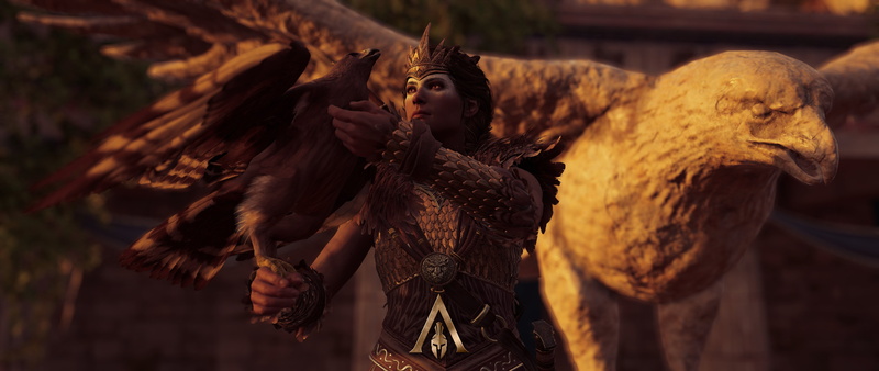Kassandra, Assassins Creed: Odyssey, Assassins Creed, video games, Gold Eagle, 5K, Ubisoft, Assassins Creed: Odyssey, Gamer