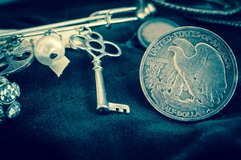 silver coin, half dollar, currency, business, 2K, wealth, no people, economy, antique, dollar, historically, the past, walking liberty, still life, security