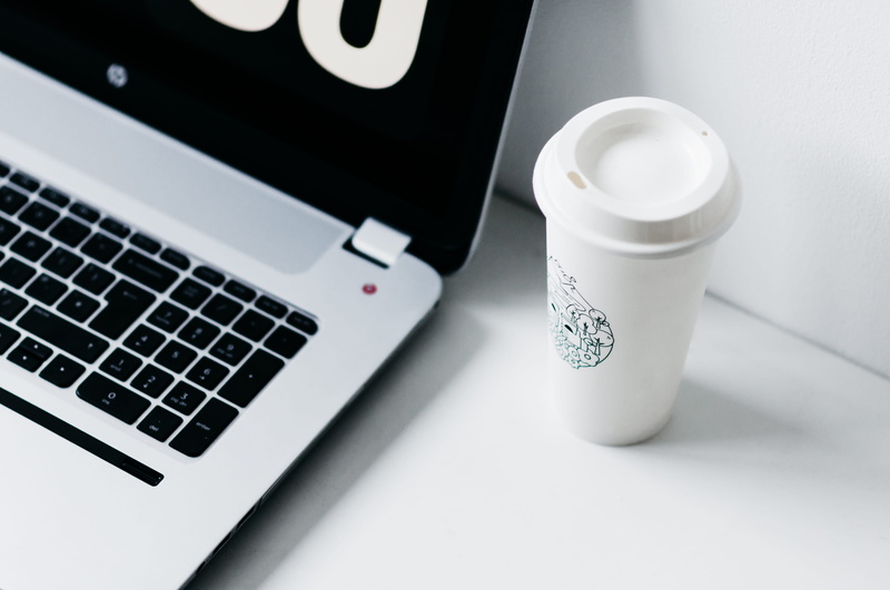 detail, mac, coffee Cup, technology, coffee, black, to go cup, silver, bright, drink, wireless Technology, office, coffee - Drink, white, computer, internet