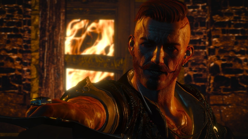 Olgierd von Everec, The Witcher, The Witcher 3: Wild Hunt, video game characters, The Witcher 3: Wild Hunt – Hearts of Stone, CD Projekt RED, night, fire