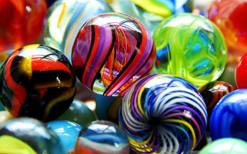 glass, glass balls, balls, ball, 1080P, colored