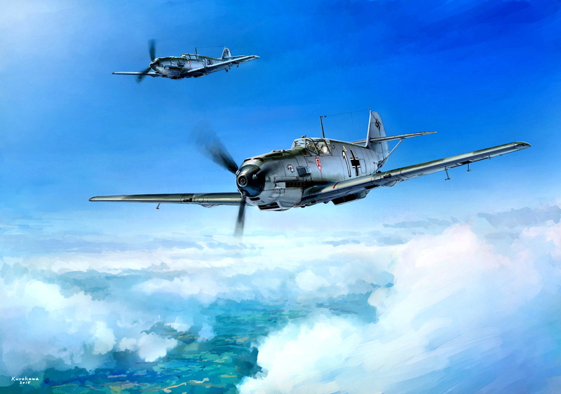 Messerschmitt, painting, Bf.109E-3, The second World war, 2K, Germany, JG2, Bavarian Aircraft Works, piston fighter, Air force