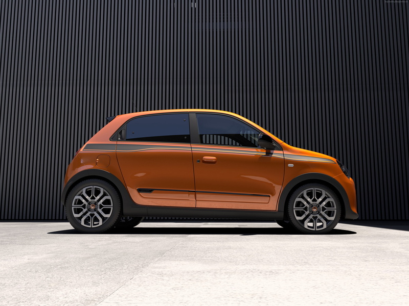 Renault Twingo GT, orange, hot hatch, 4K